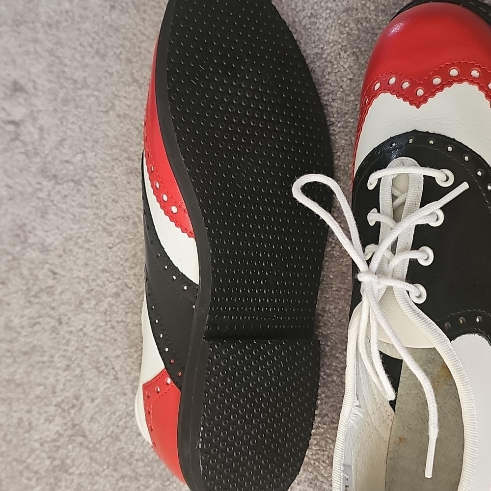 Bleyer Dance Wingtip Shoes 41 - Picture 3 of 4
